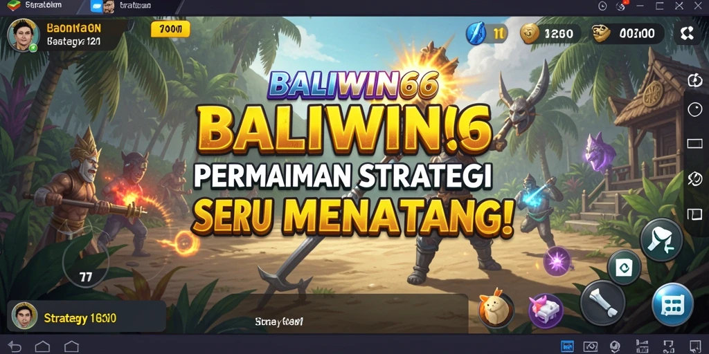 Tampilan antarmuka BALIWIN66 yang menarik dan fungsional.
